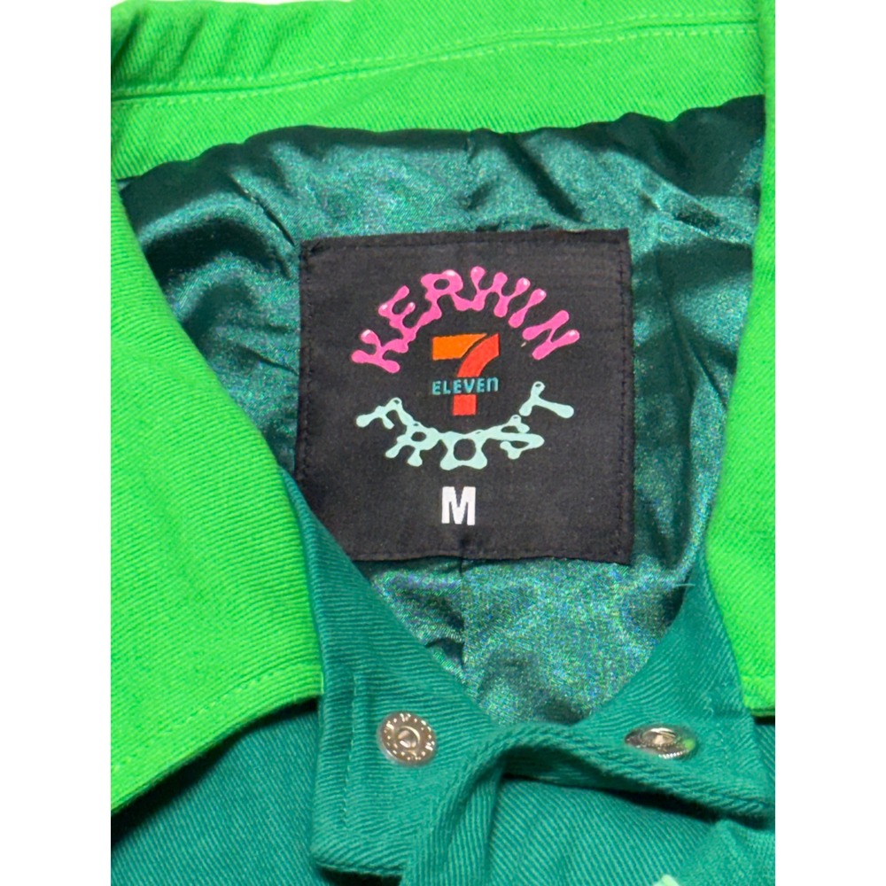 Kerwin Frost x 7-Eleven Utility Coat + long sleeve‎ Jersey Mens M Snack Attack - Picture 3 of 9